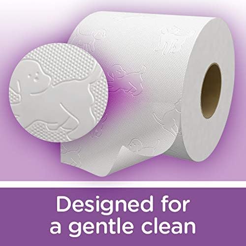 Andrex Gentle Clean Toilet Rolls - 72 Toilet Roll Pack - Bulk Buy Toilet Rolls - Gentle and Soft on Your Family's Skin - Dermatologically Tested