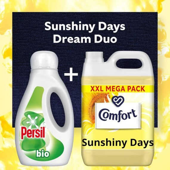 Comfort Sunshiny Days Fabric Conditioner with Stay Fresh technology for 100 days of freshness + fragrance* 160 wash 4800ml, Pack Of 1
