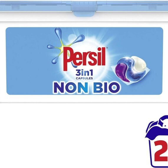 Persil 3 in 1 Non Bio Laundry Washing Capsules, 26 Washes, 702g