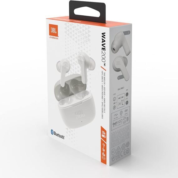 Free shipping-JBL Wave 200 TWS Wireless In-Ear Headphones and Charging Case